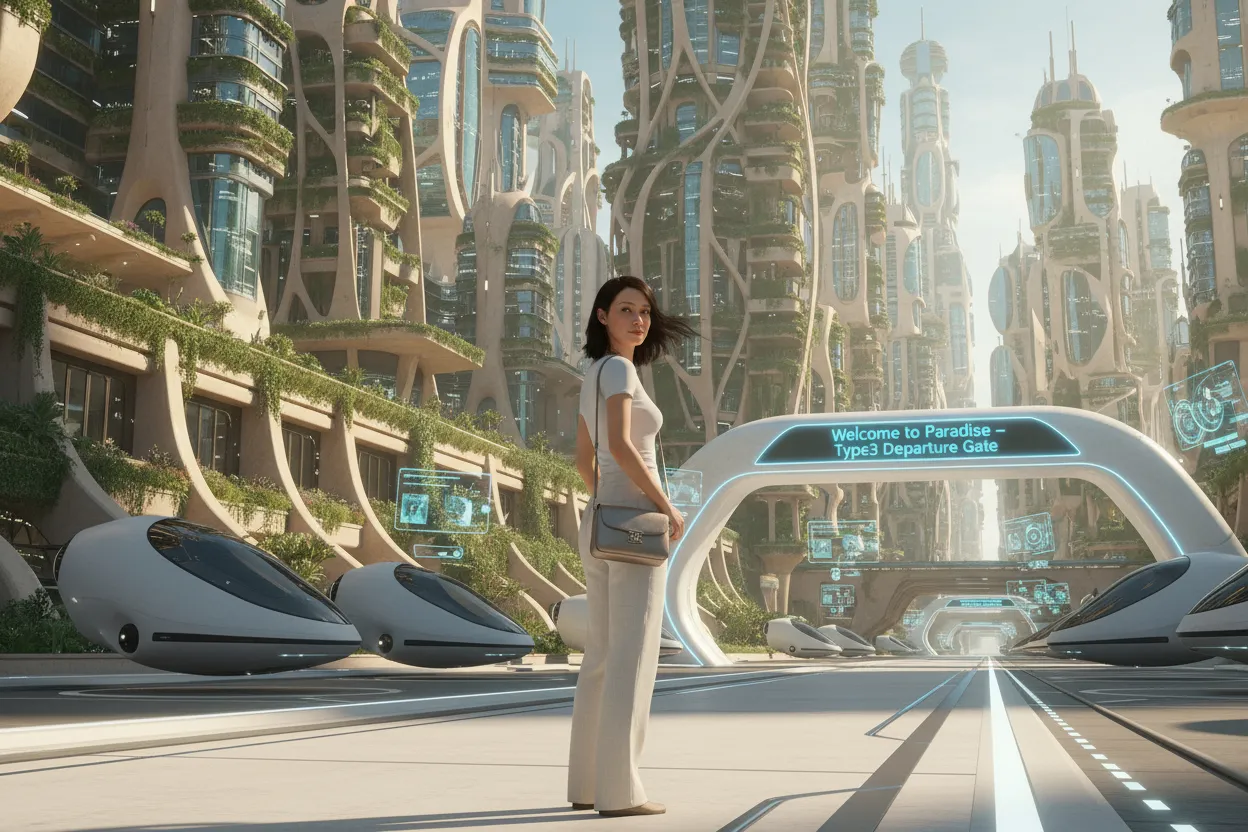 Woman being welcomed to Type3.